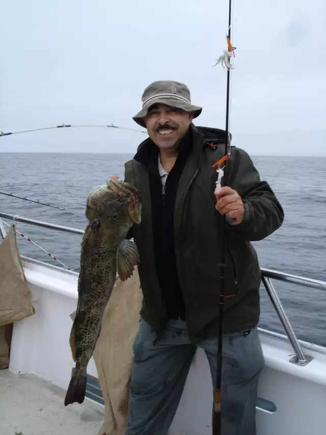 10 lbs Lingcod, Halfmoon Bay, CA 2010