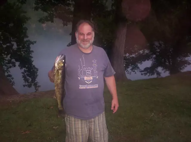 Walleye from Bull Shoals State Park on River