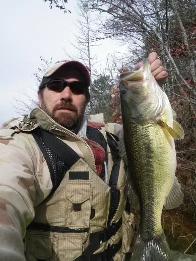 Alabama Winter Kayak Bass