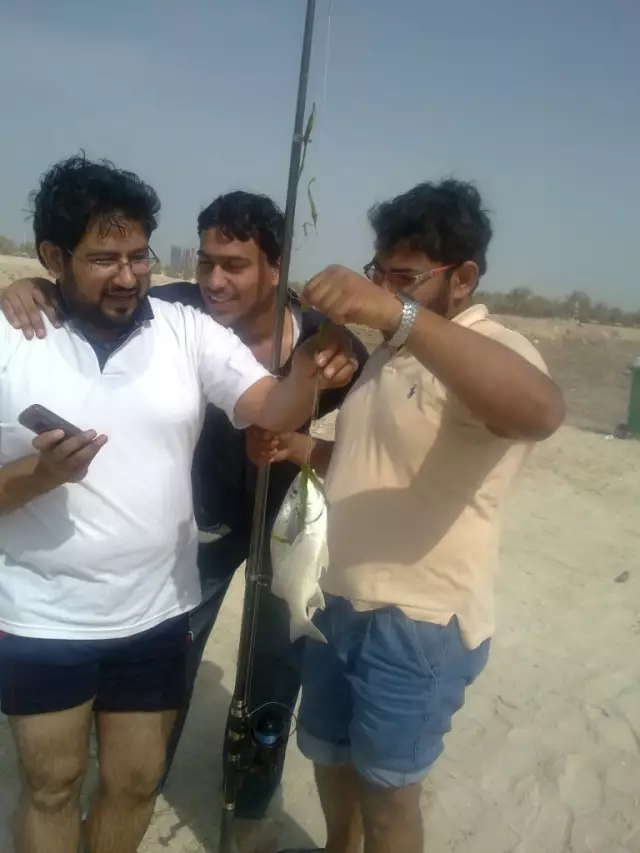 Fishing in Abu Dhabi with FRIENDS