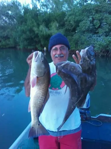 27" Red Fish 25" Grouper and 18" Flounder Woo Hoo !!