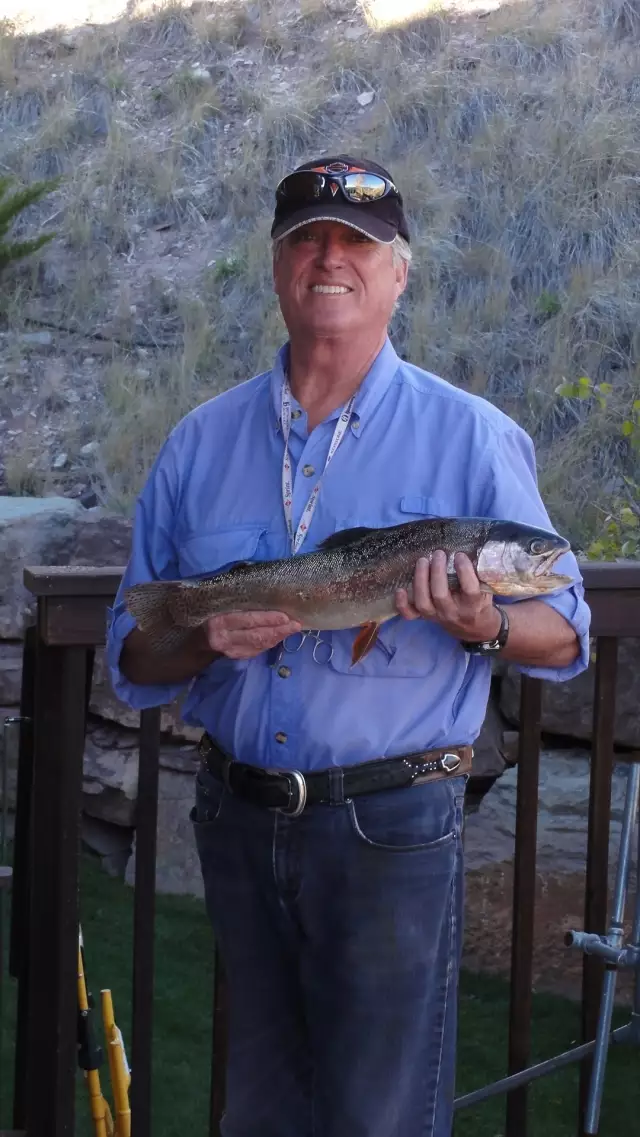 Rainbow from Eagle River Colorado