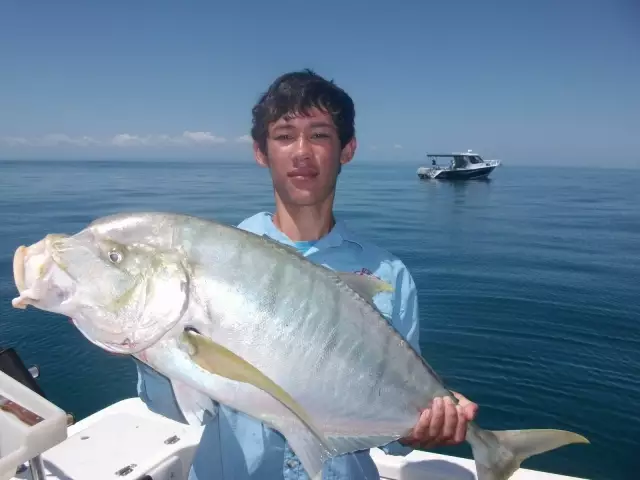 7.4kg golden trevally