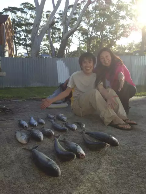 Caught in Crookhaven Heads, NSW