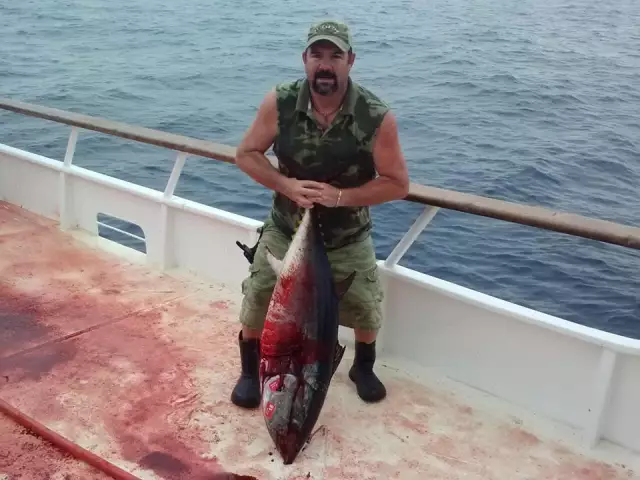 42 lb Bluefin, Shogun, 7/13/2013