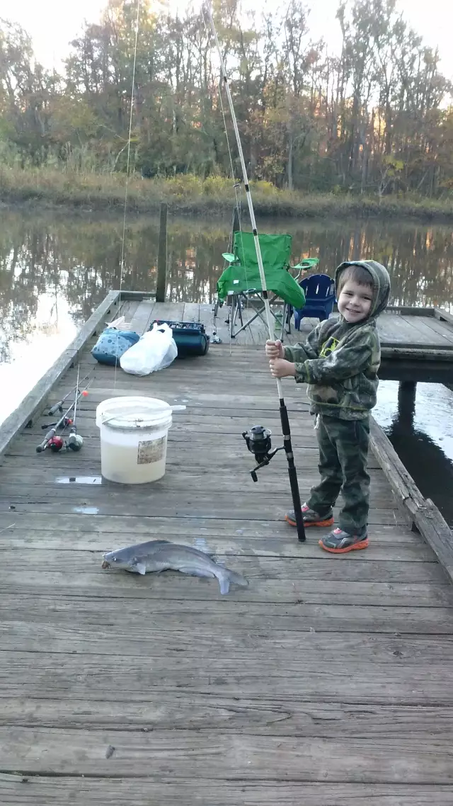 4 lb blue catfish