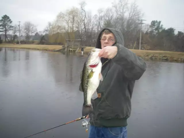 Winter fishing in MD. 1/17/17