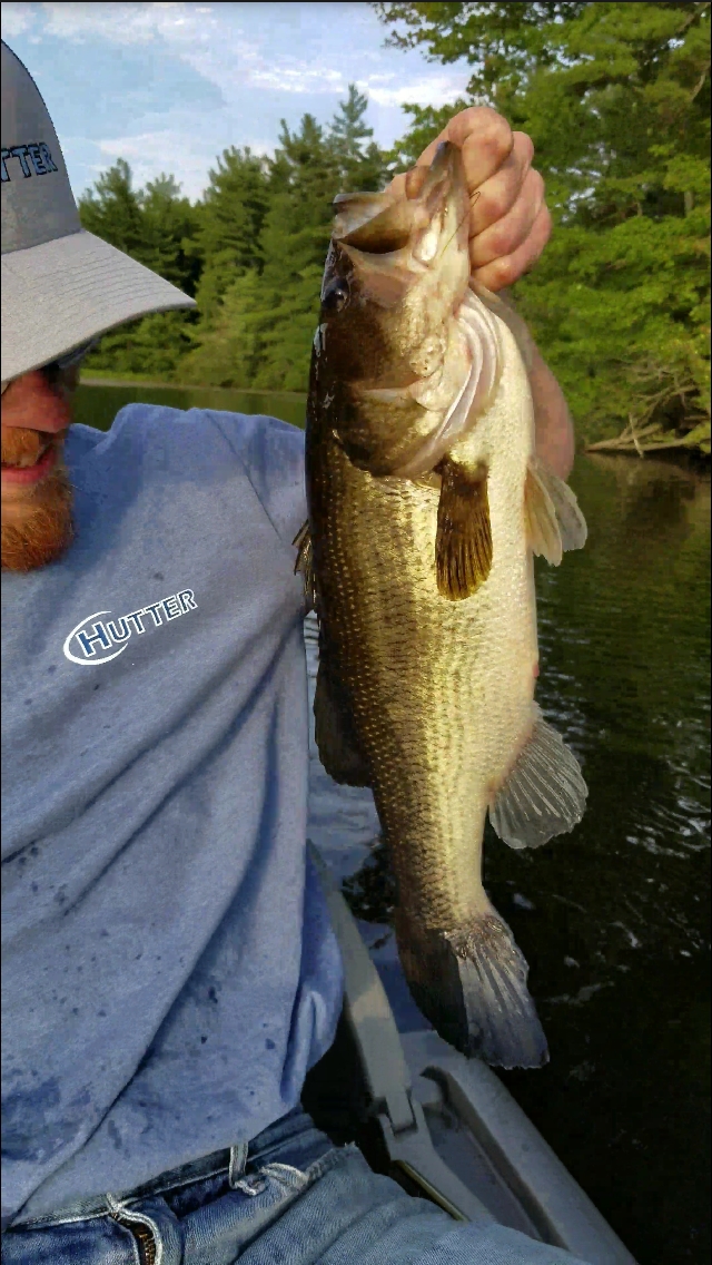 small pond nh bass Fishing Photo
