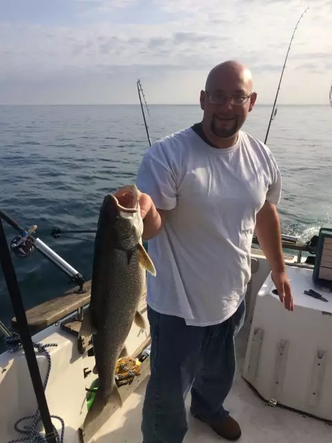 Doug Nicholson first time fishing!!