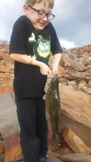 my son caught a nice spot