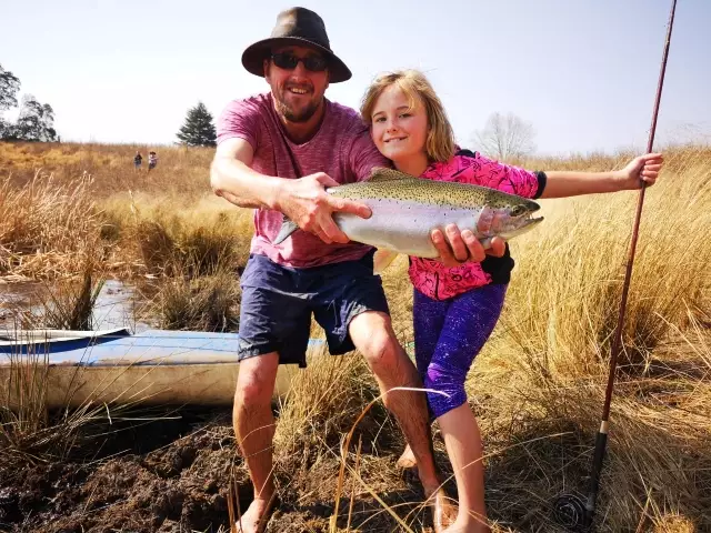 My daughter's first rainbow