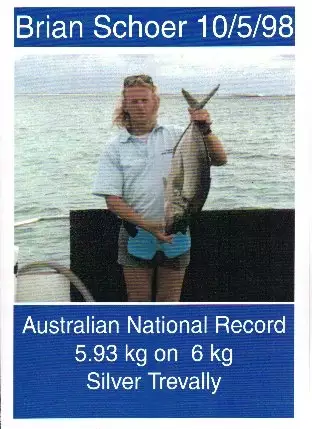 Silver Trevally. Lord Howe Island, NSW Australia.