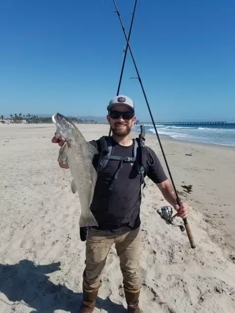 PB Corbina on 4lb fluorocarbon