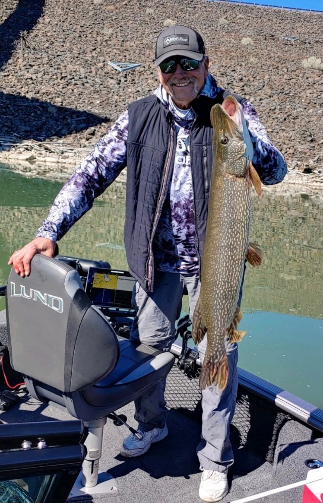 Northern Pike Cochiti Lake, NM Fishing Photo