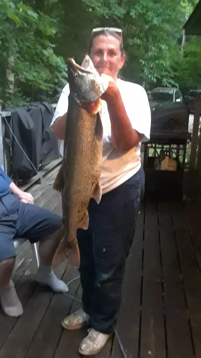 15 lb.  Lake Trout