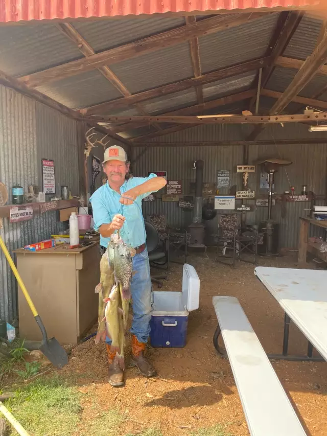 Crappie and channel cat