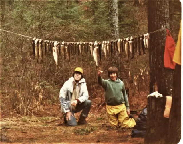 Lots of speckled trout, many years ago.