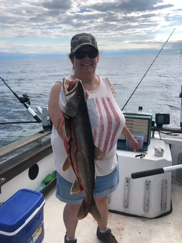 Lynny’s bloody laker!