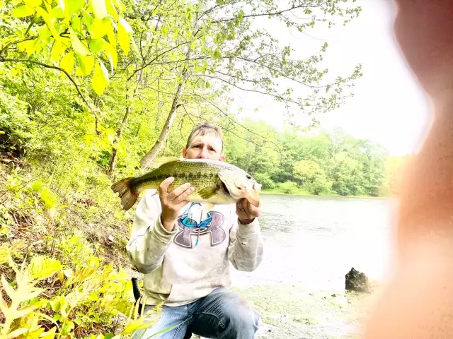 Large mouth bass or striping bass some people call them!