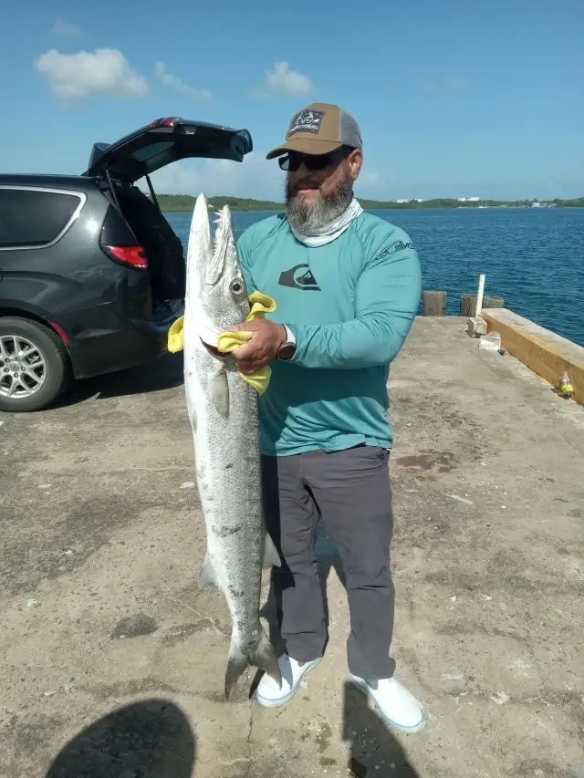 Captura de pez Picúa de mi amigo