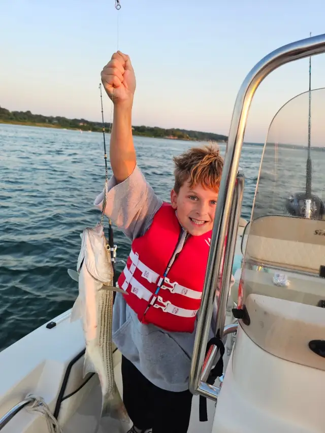 First Striped Bass