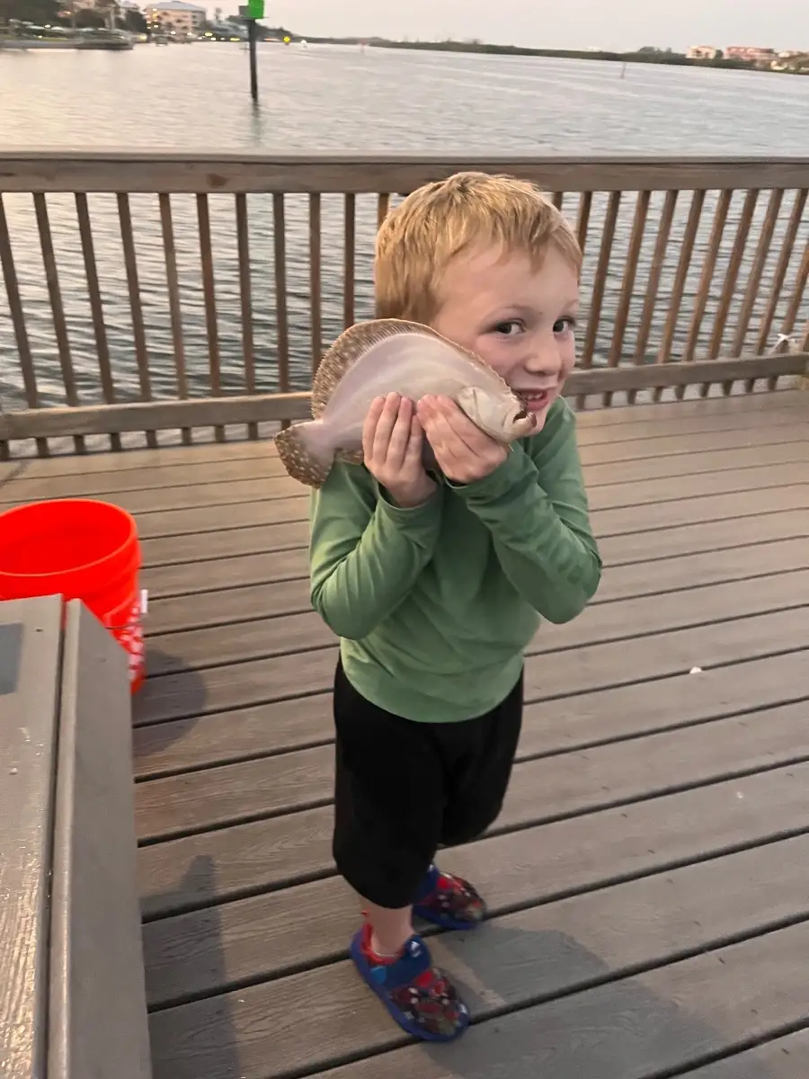 5 yr old Jake just loves fishing