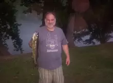 Walleye from Bull Shoals State Park on River