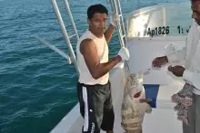 fishing in  abu dhabi