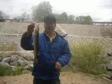 Pickerel, 1 lb 0oz 17"  April 24, 2012