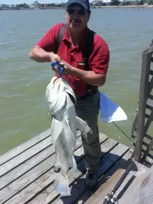 Brother beating his drum