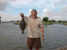 19" Flounder - San Leon TX