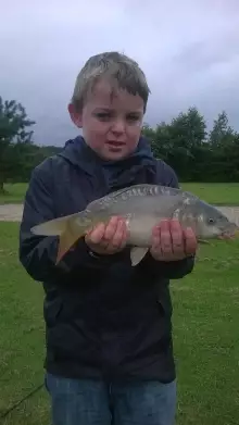 First time fishing with Grandad