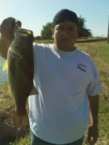 caught this one at a private pond all day