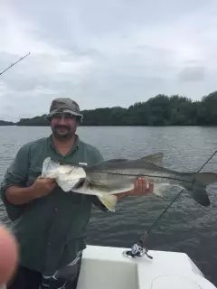 Trolling for snook
