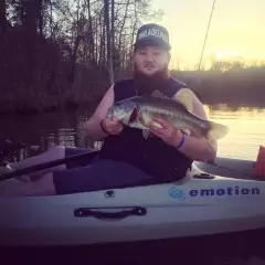 Nice pig on lake rabon Laurens South Carolina