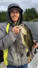 Small pond NH largemouth