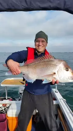 First snapper for the season