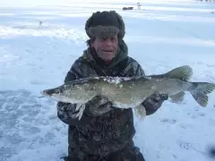 ice fishing