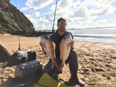 New moon fishing for snapper - another great catch with the drone.