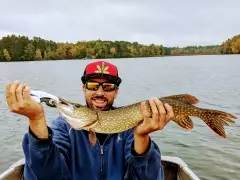 Upper twin lake, round lake ( hayward) Wisconsin