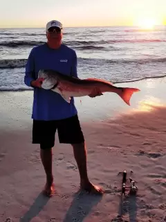 Redfish at Sunset