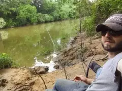 Cat fishing in Sipsy, AL