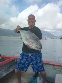 Amberjack, caught in the Seychelles
