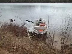 Nice brook trout from Jim's boat