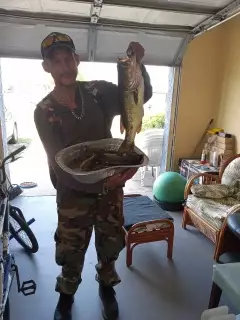 Large mouth Florida bass