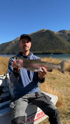 A rainbow trout