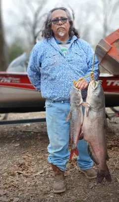 6 lb and 26 lb blues