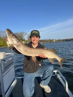 Northern Pike on 4# mono