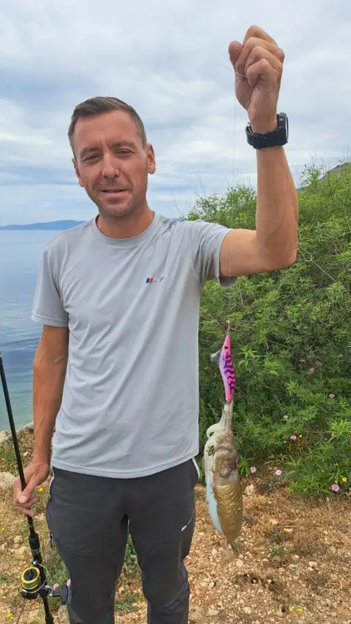 2 x Cuttlefish caught at Elias Beach North greece